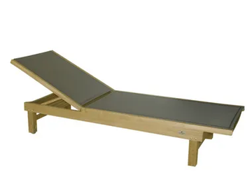MACAO - Recliner Batyline® sun lounger by Il Giardino di Legno - view 2